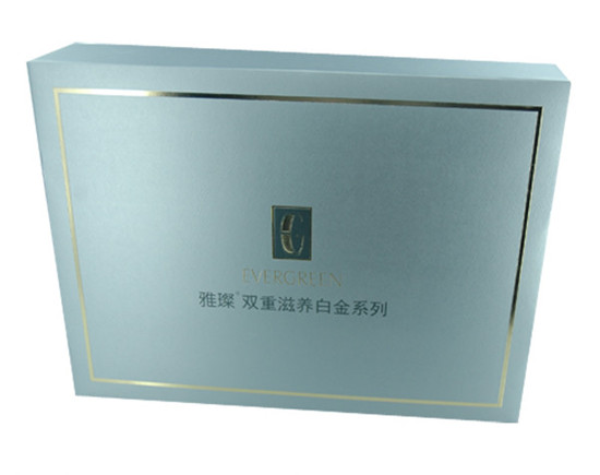 簡約大方精美化妝品盒